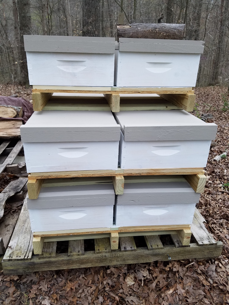 4-10-17 Hive pallets